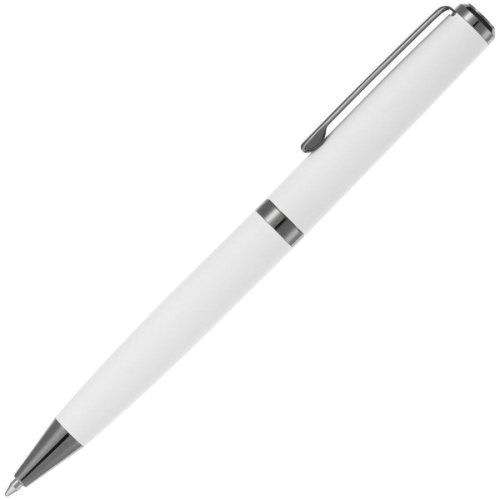 Ручка шариковая Inkish Gunmetal в футляре, белая
