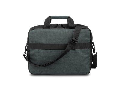 VINCENZO. сумка для ноутбука из полиэстера, темно-серый