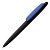 Ручка шариковая Prodir DS5 TRR-P Soft Touch, черная с синим