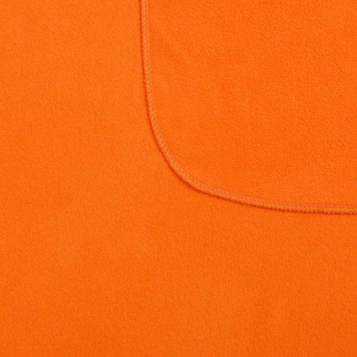 Флисовый плед Warm&Peace XL, оранжевый