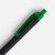 Ручка шариковая Prodir QS01 PRT-T Soft Touch, черная с зеленым Ручка шариковая Prodir QS01 PRT-T Soft Touch, черная с зеленым