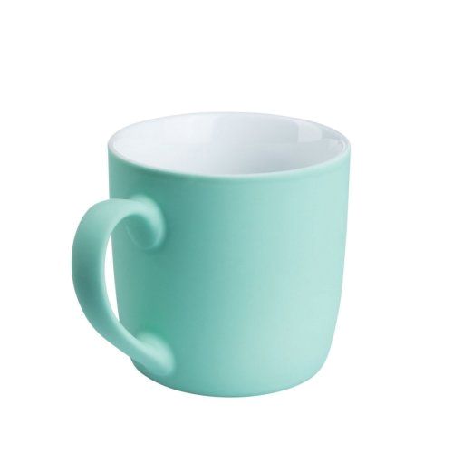 Керамическая кружка Vianа, 380 ml, soft-touch, аква