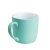 Керамическая кружка Vianа, 380 ml, soft-touch, аква Керамическая кружка Vianа, 380 ml, soft-touch, аква
