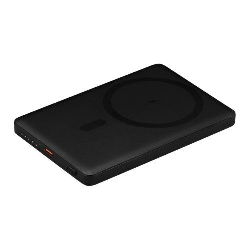 Внешний аккумулятор Атлантис (Atlantis) PD 5000mAh с функцией беспроводной зарядки 15W, черный