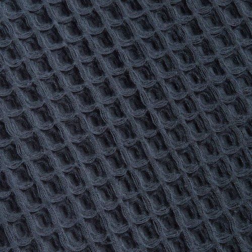 Плед вафельный Elenglect, темно-серый