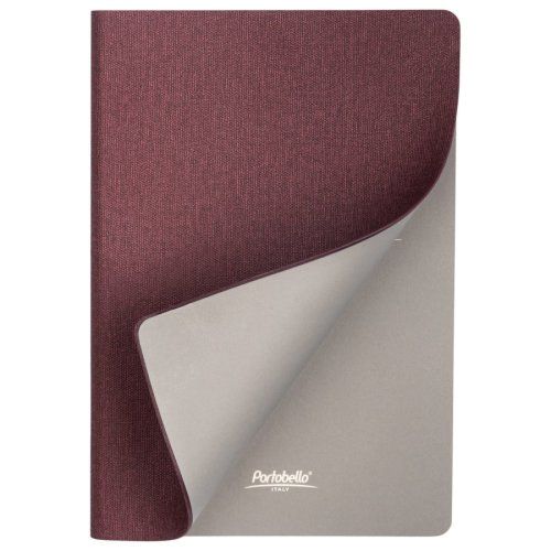 Ежедневник недатированный, Portobello Trend, TWEED, 145х210, 256 стр, бургунди