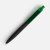Ручка шариковая Prodir QS01 PRT-T Soft Touch, черная с зеленым Ручка шариковая Prodir QS01 PRT-T Soft Touch, черная с зеленым
