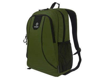 Рюкзак TORBER ROCKIT с отделением для ноутбука 15,6, зеленый, полиэстер 600D, 46 х 30 x 13 см