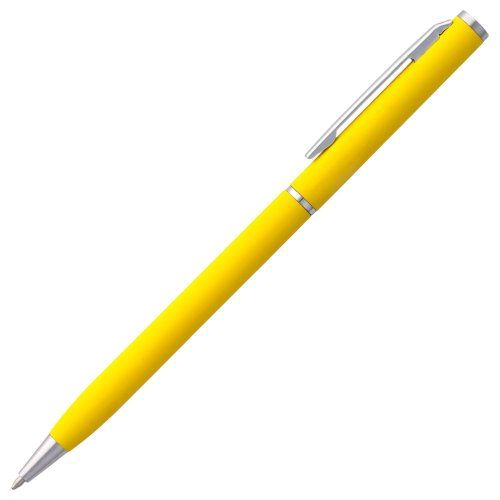 Ежедневник Magnet Chrome с ручкой, серый с желтым