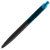 Ручка шариковая Prodir QS01 PRT-T Soft Touch, черная с голубым Ручка шариковая Prodir QS01 PRT-T Soft Touch, черная с голубым