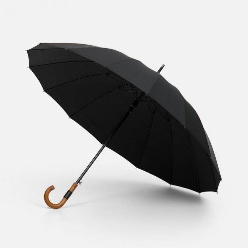 Зонт-трость Cloudfall, черный