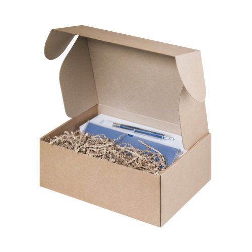 Подарочный набор Portobello синий в малой универсальной подарочной коробке (Ежедневник недат А5, Спортбутылка, Ручка)