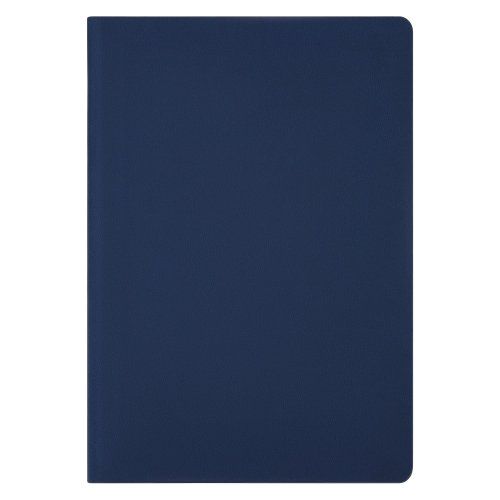Ежедневник Латте софт-тач (Latte soft touch) недатированный, синий