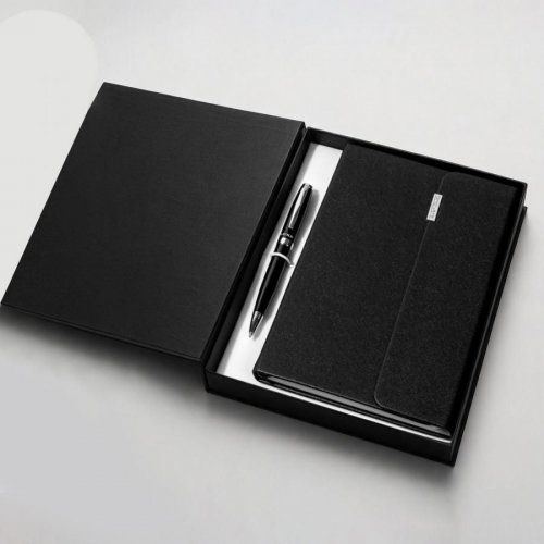 Подарочный набор Tactical Dark: блокнот А5, ручка шариковая