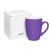 Керамическая кружка Alba 350 ml, soft-touch, фиолетовая Керамическая кружка Alba 350 ml, soft-touch, фиолетовая