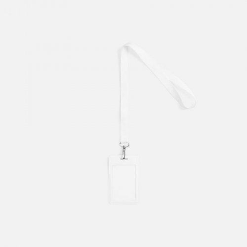Лента для бейджа Pin, белая