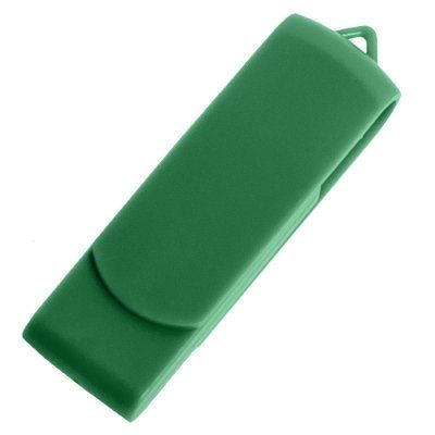 USB flash-карта SWING (16Гб), зеленый, 6,0х1,8х1,1 см, пластик