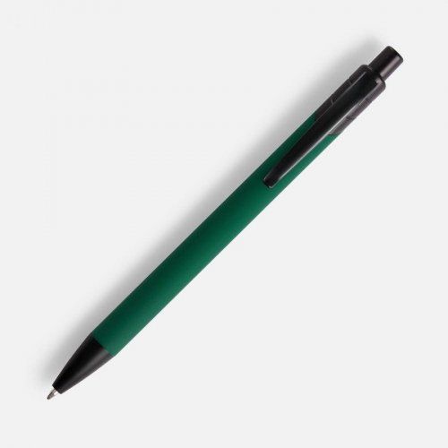 Ручка шариковая Undertone Black Soft Touch, зеленая