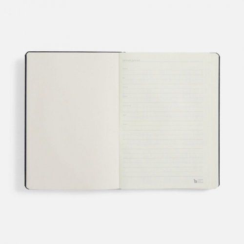 Ежедневник Urban Hard, недатированный, черный