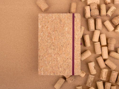 Блокнот Corkfolio, красный