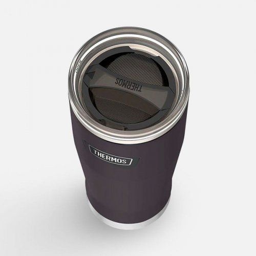 Термокружка Icon 710 с поворотной крышкой, черная