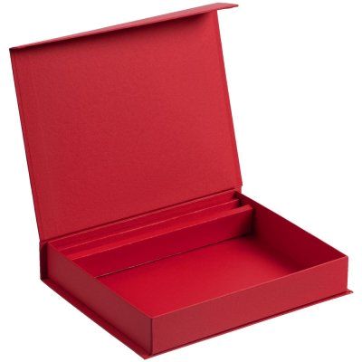 Коробка Duo под ежедневник и ручку, красная
