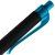 Ручка шариковая Prodir QS01 PRT-T Soft Touch, черная с голубым Ручка шариковая Prodir QS01 PRT-T Soft Touch, черная с голубым