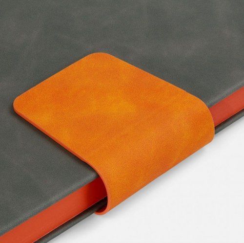 Ежедневник Grande Strap на заказ, датированный, серый