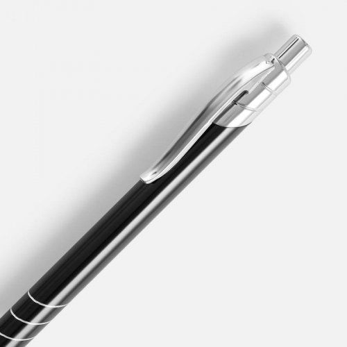Ручка шариковая Undertone Metallic, черная