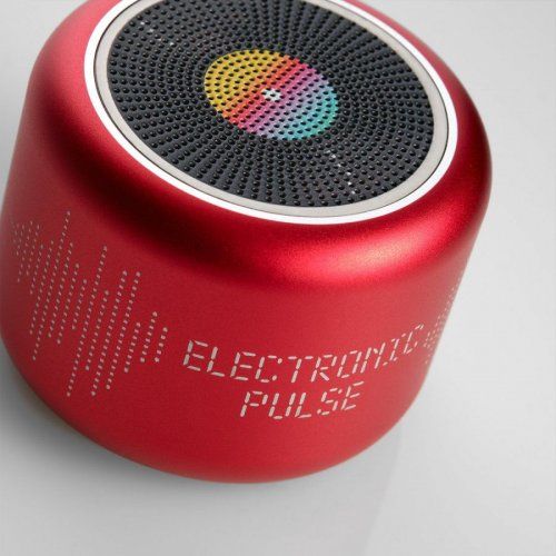 Беспроводная колонка Пэшн (Passion) 80dB 600 mAh (Bluetooth 5.4), красная