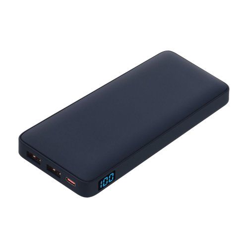 Внешний аккумулятор с подсветкой Анкор Плюс PD (Ancor PD Plus) 10000 mAh, синий