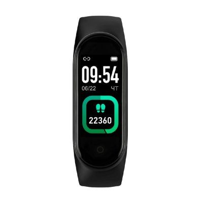 Фитнес браслет GEOZON HEART RATE с функцией термометра