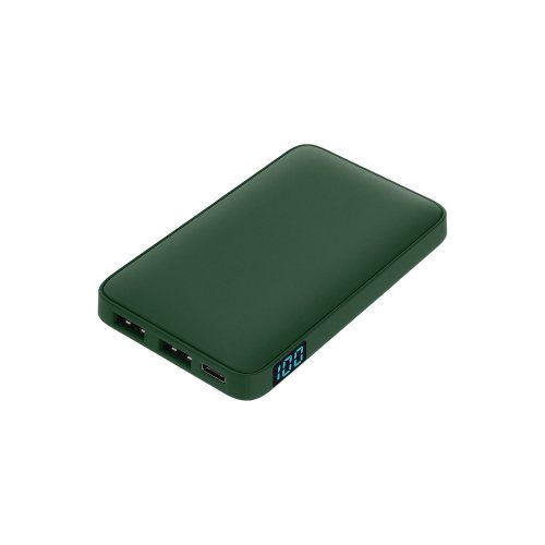 Внешний аккумулятор с подсветкой Анкор (Ancor) 5000 mAh, зеленый