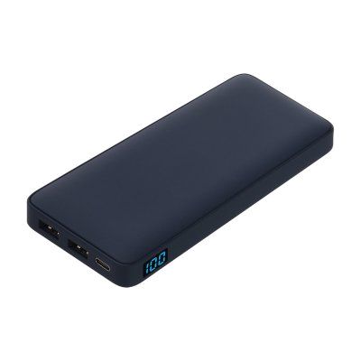 Внешний аккумулятор с подсветкой Ancor Plus 10000 mAh, синий