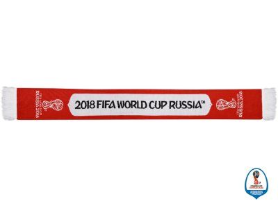 Шарф Россия вязаный 2018 FIFA World Cup Russia™