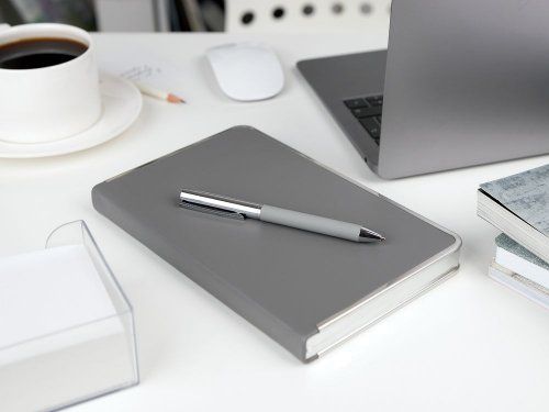 Ручка шариковая Eyeshot Soft Touch, темно-синяя