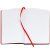 Ежедневник Bookmark, недатированный, черный с красным