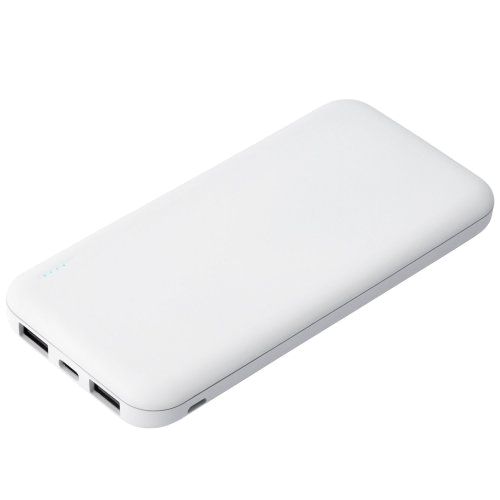 Внешний аккумулятор с подсветкой Люче (Luce) 10000 mAh, белый