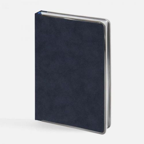 Ежедневник Metal Frame на заказ, датированный, синий
