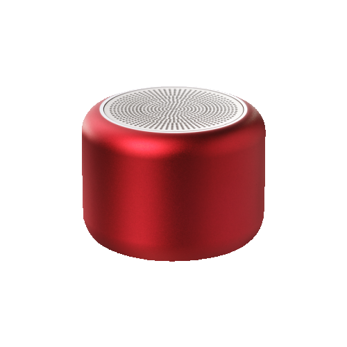 Беспроводная колонка Пэшн (Passion) 80dB 600 mAh (Bluetooth 5.4), красная