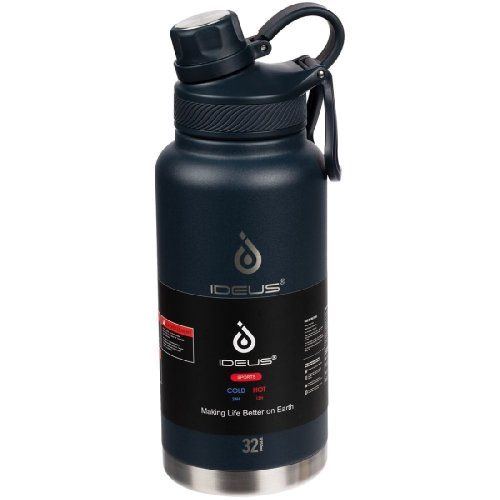 Термобутылка Fujisan XL, темно-синяя