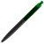 Ручка шариковая Prodir QS01 PRT-T Soft Touch, черная с зеленым Ручка шариковая Prodir QS01 PRT-T Soft Touch, черная с зеленым