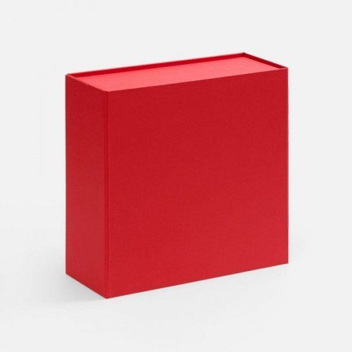 Коробка складная Quadra Fold, красная