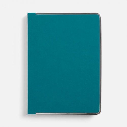 Ежедневник Metal Frame на заказ, датированный, бирюзовый