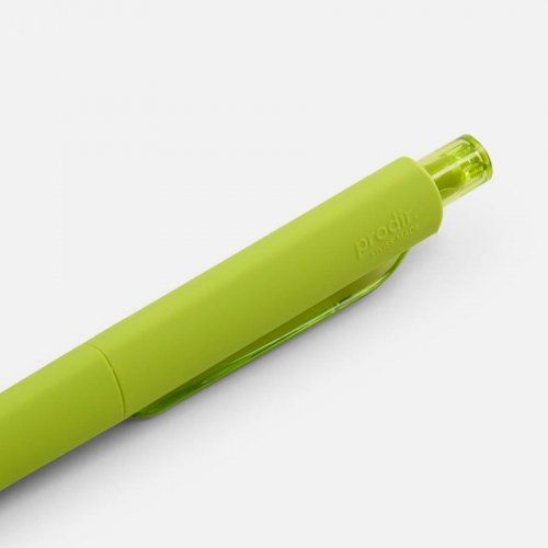 Ручка шариковая Prodir DS8 PRR-T Soft Touch, зеленая