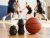 Складная бутылка для воды Basketball Flex, черная Складная бутылка для воды Basketball Flex, черная