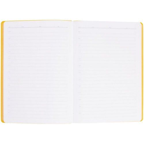 Ежедневник Flexpen Shall, недатированный, желтый