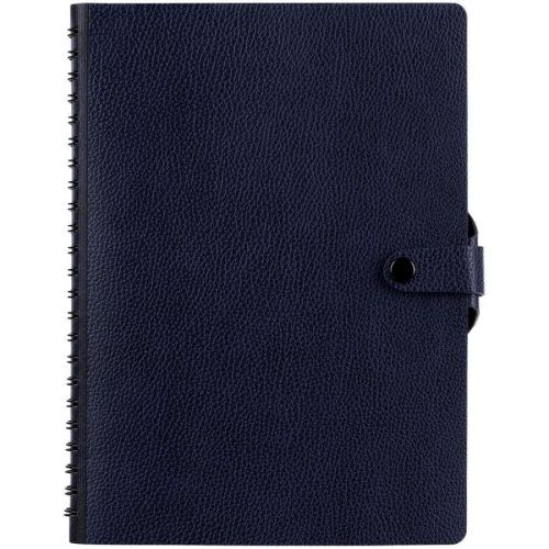 Ежедневник Strep Front на заказ, недатированный, темно-синий