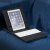 Складной стол для ноутбука с беспроводной зарядкой Kickstand Table, серый Складной стол для ноутбука с беспроводной зарядкой Kickstand Table, серый
