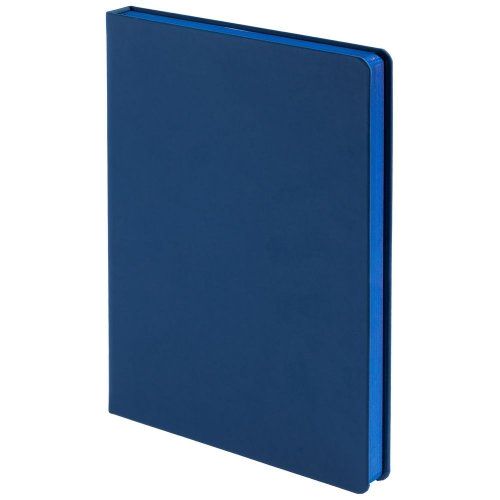 Ежедневник Shall, недатированный, синий, с белой бумагой